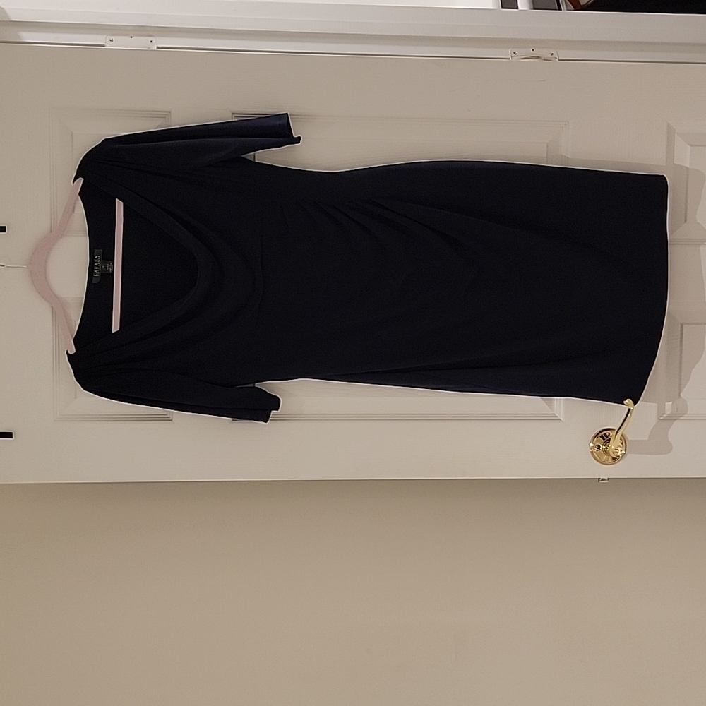Navy blue dress